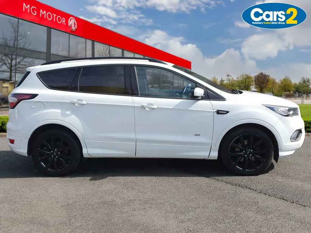 Ford Kuga 2.0 Tdci 180 St-line X CN68PAO White #2