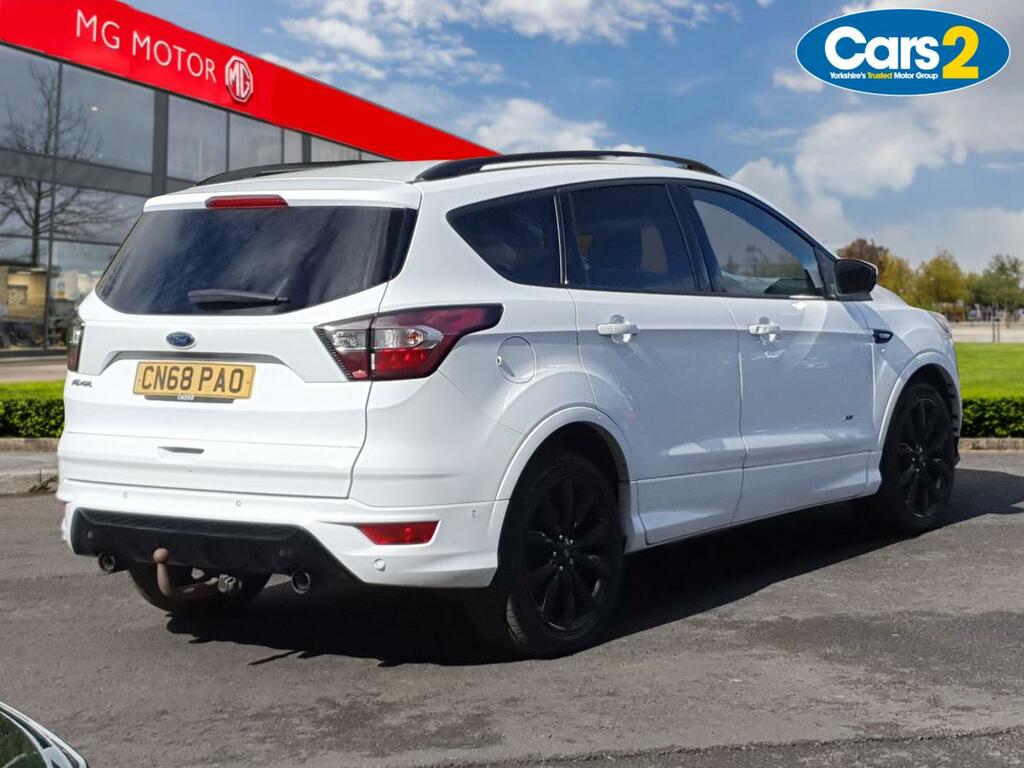 Ford Kuga 2.0 Tdci 180 St-line X CN68PAO White #3