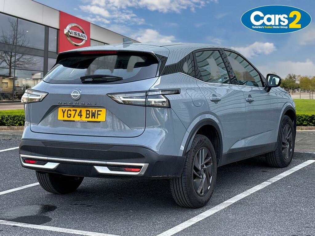 Nissan Qashqai 1.3 Dig-t Mh 158 Acenta Premium YG74BWF Grey #3