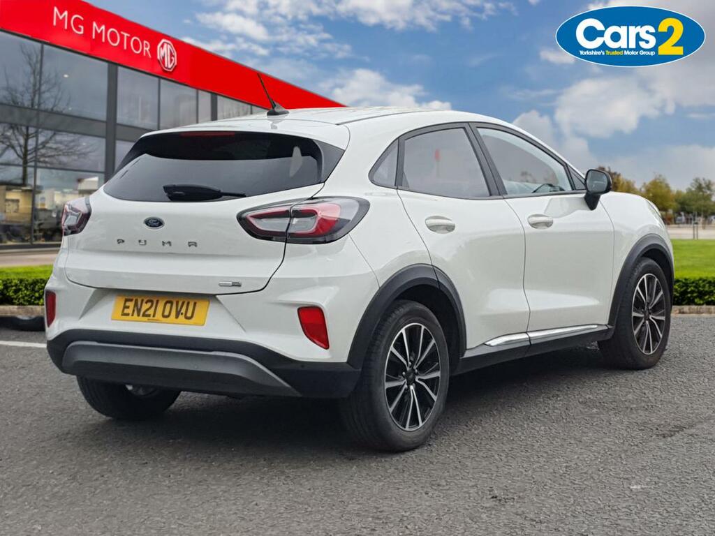 Ford Puma 1.0 Ecoboost Hybrid Mhev Titanium EN21OVU White #5