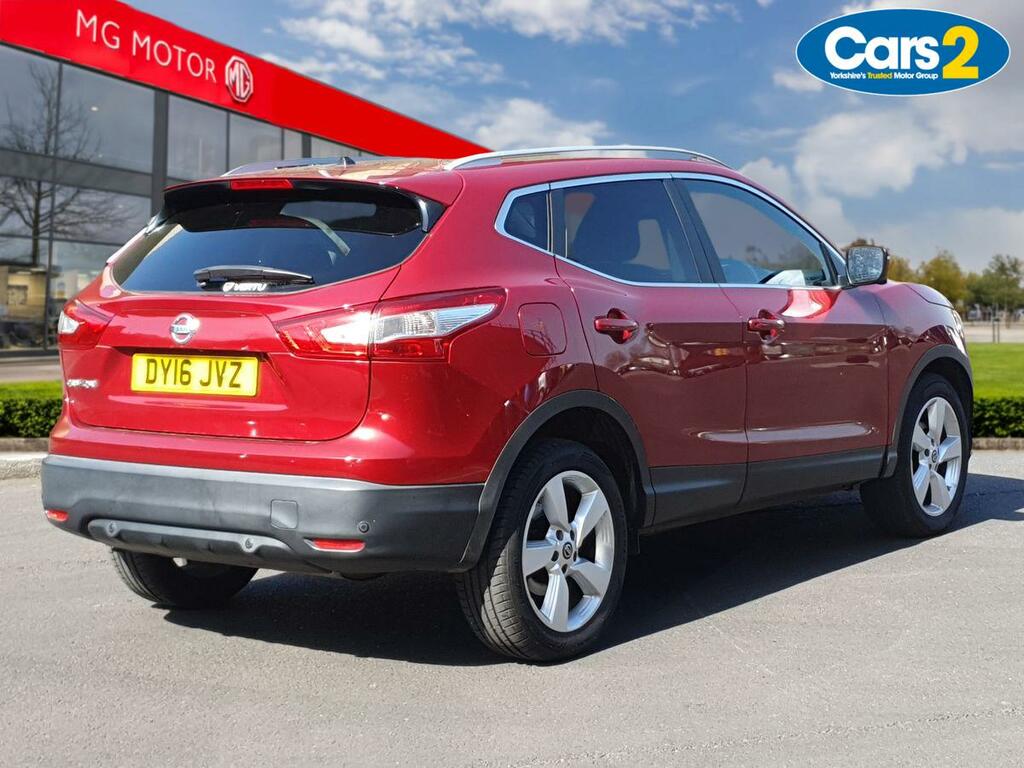 Nissan Qashqai 1.6 Dci N-tec Xtronic DY16JVZ Red #3