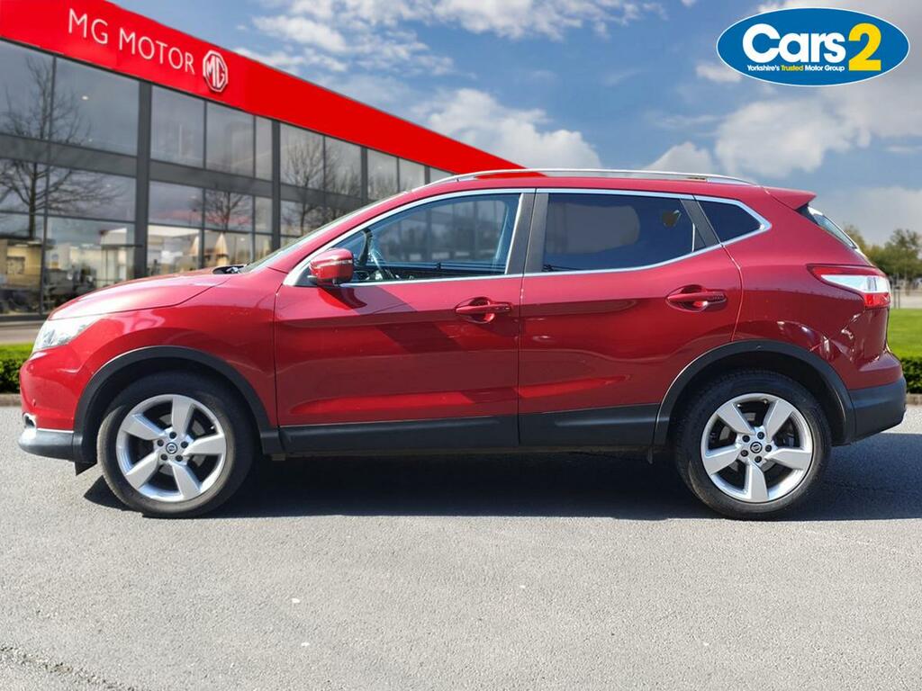 Nissan Qashqai 1.6 Dci N-tec Xtronic DY16JVZ Red #6