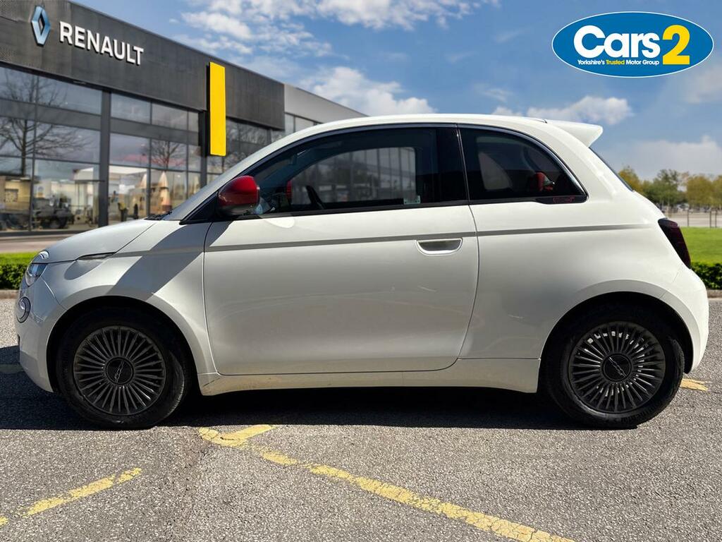 Fiat 500 87Kw Red 42Kwh White #6