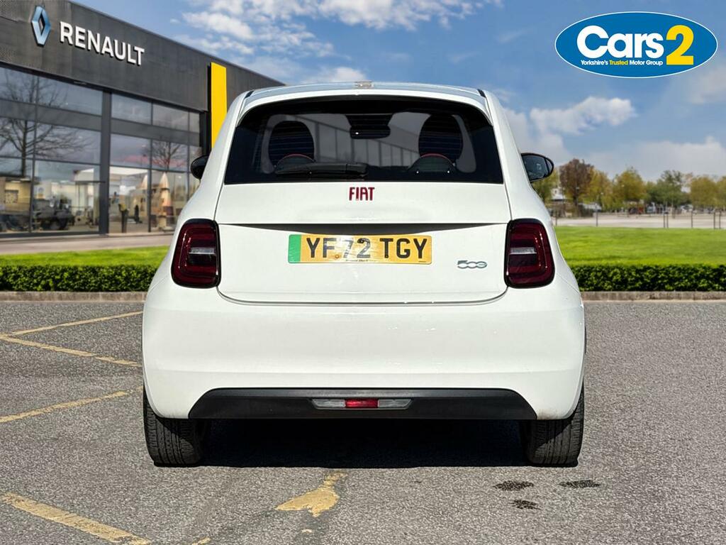 Fiat 500 87Kw Red 42Kwh White #4