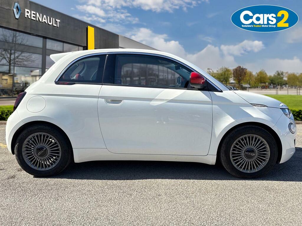 Fiat 500 87Kw Red 42Kwh White #2