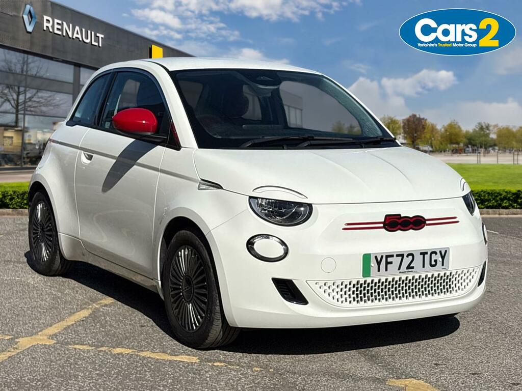 Fiat 500 87Kw Red 42Kwh White