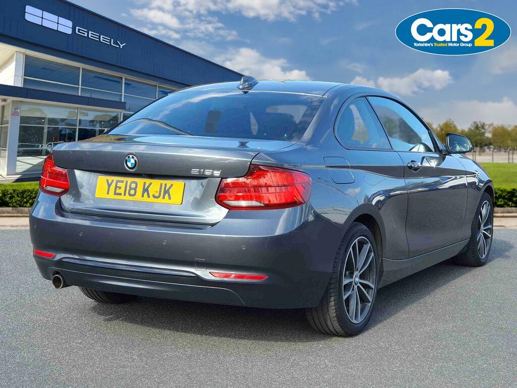 BMW 2 Series 218D Sport Step Nav YE18KJK Grey #3