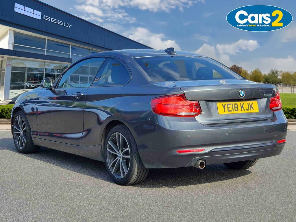 BMW 2 Series 218D Sport Step Nav YE18KJK Grey #5