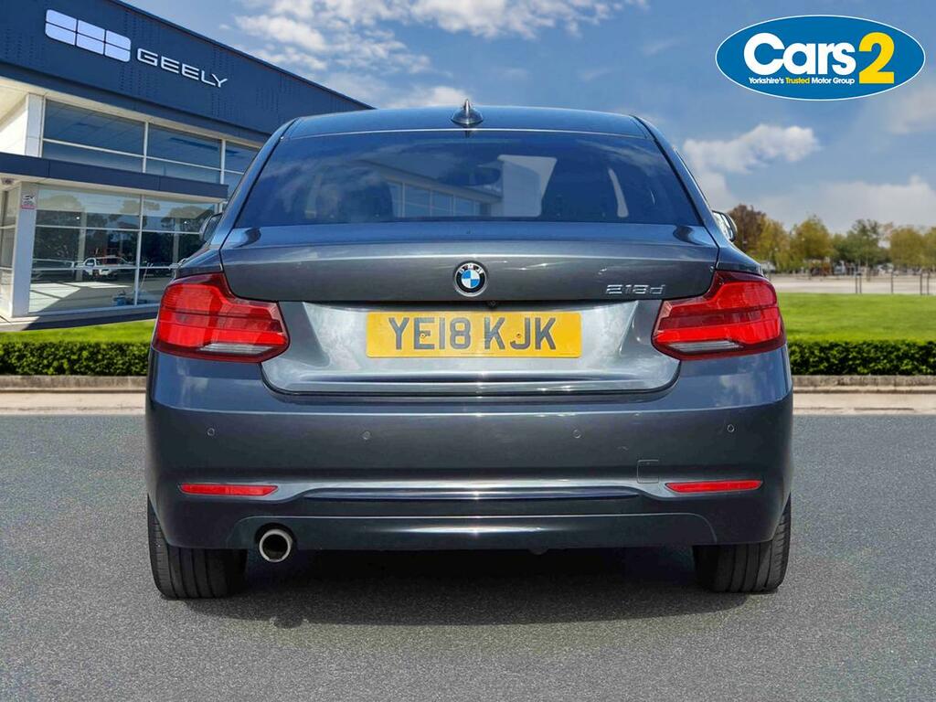 BMW 2 Series 218D Sport Step Nav YE18KJK Grey #4