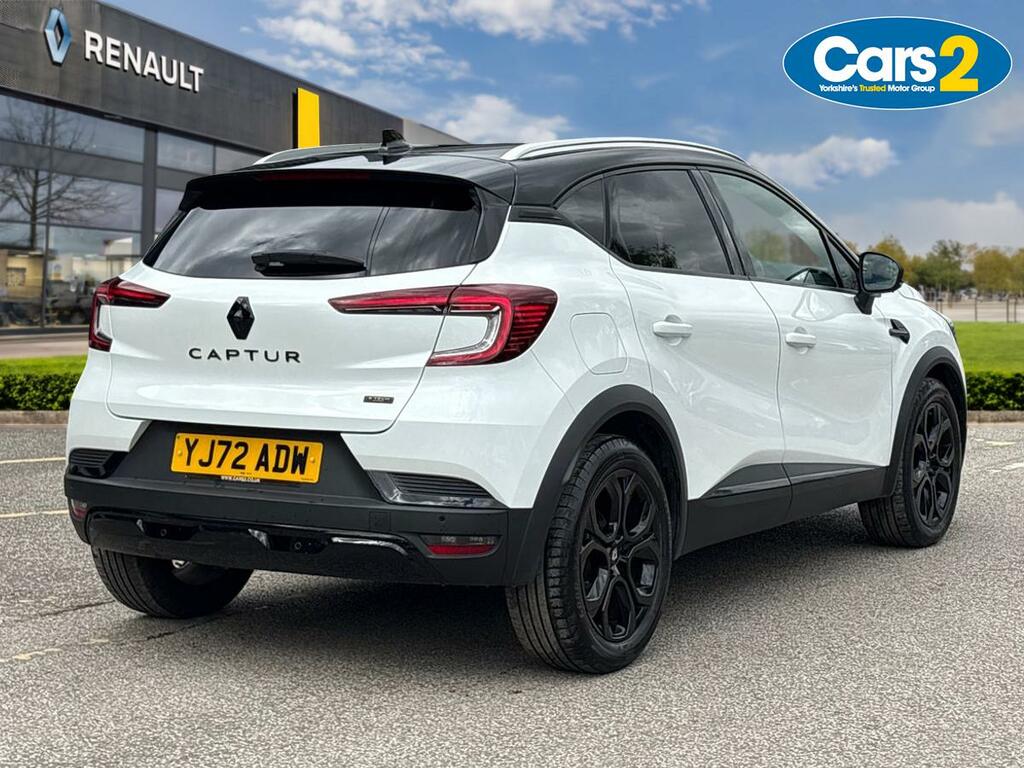 Renault Captur 1.6 E-tech Full Hybrid 145 Rive Gauche YJ72ADW Black #3