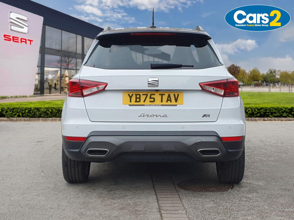 Seat Arona 1.0 Tsi 115 Fr Black Edition YB75TAV White #4