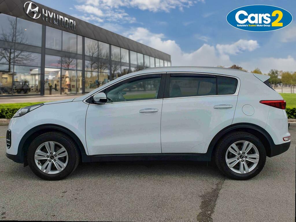 Kia Sportage 1.7 Crdi Isg 2 White #6