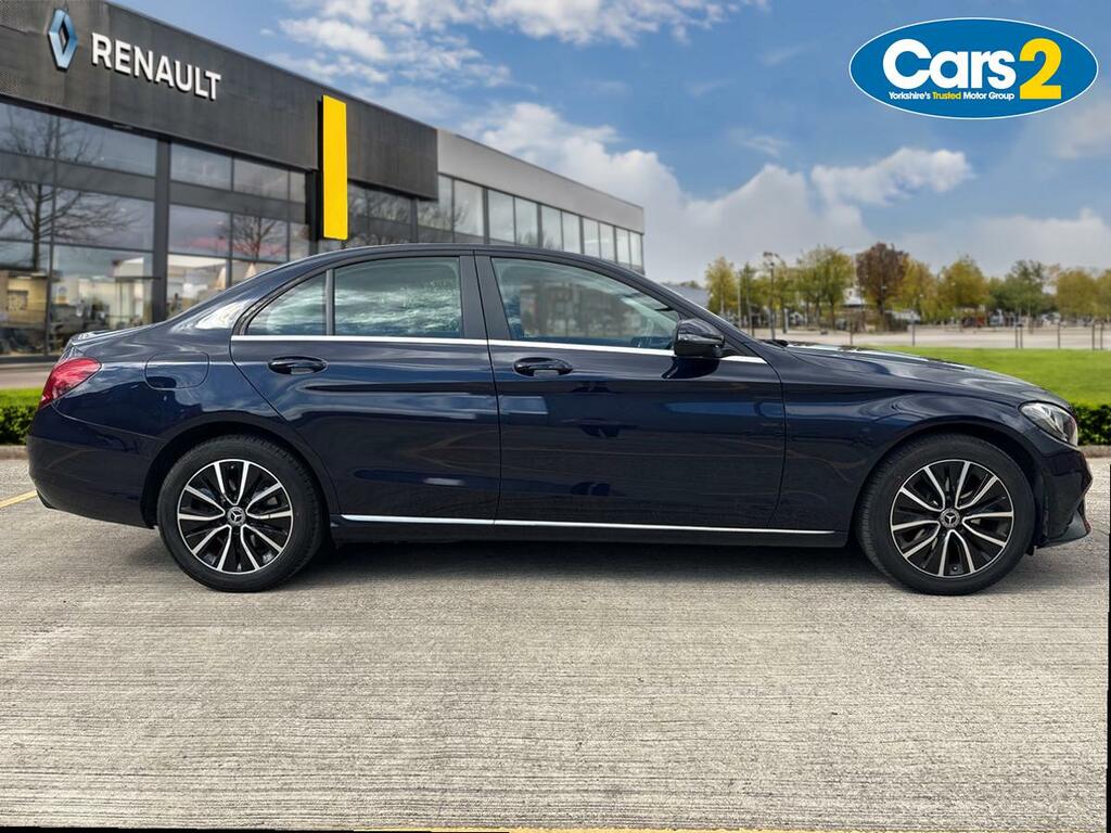 Mercedes-Benz C Class C200 Se 9G-tronic KR19DXD Blue #2