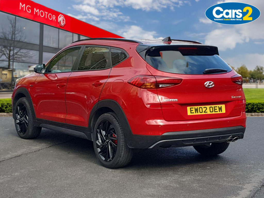 Hyundai Tucson 1.6 Tgdi 177 N Line 2Wd Dct DG20KZX Red #5
