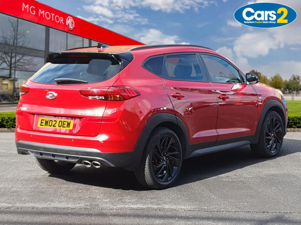 Hyundai Tucson 1.6 Tgdi 177 N Line 2Wd Dct DG20KZX Red #3