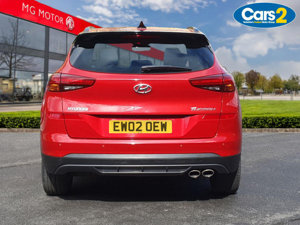 Hyundai Tucson 1.6 Tgdi 177 N Line 2Wd Dct DG20KZX Red #4