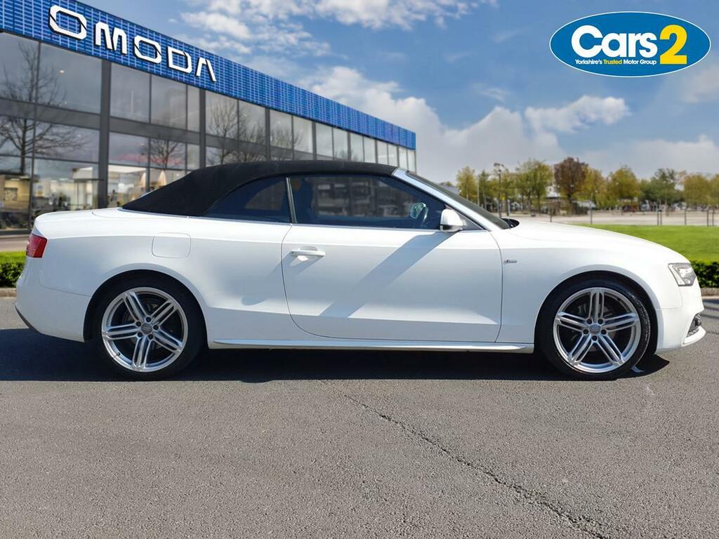 Audi A5 2.0 Tdi 177 S Line Special Edition White #2