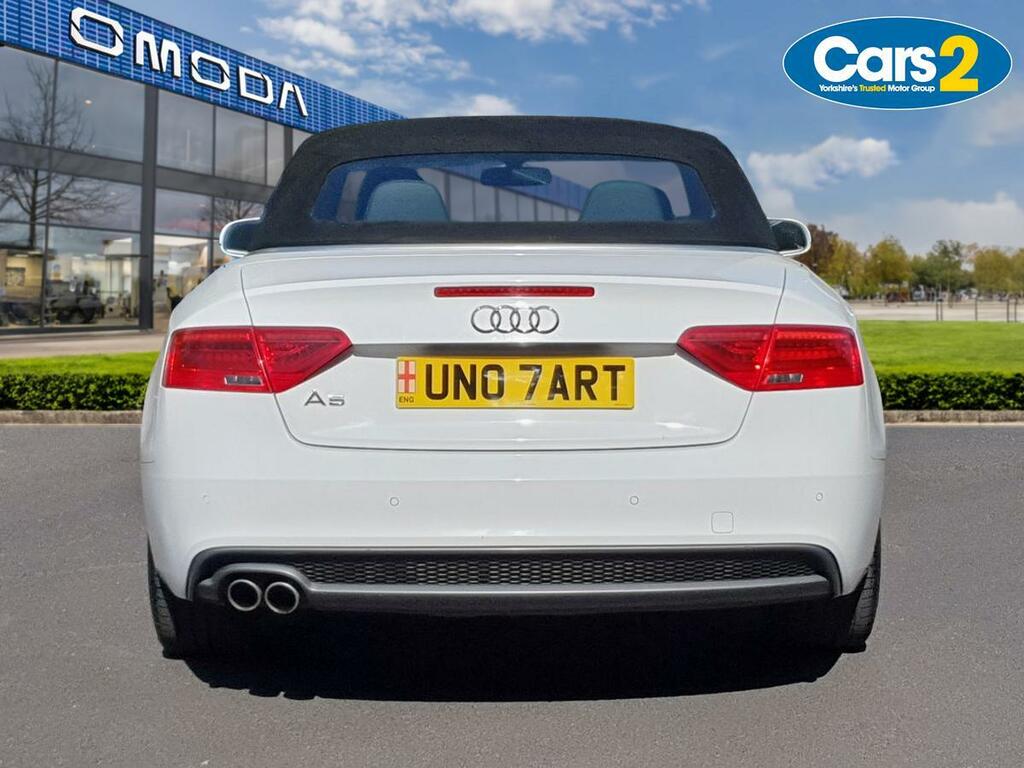 Audi A5 2.0 Tdi 177 S Line Special Edition White #4