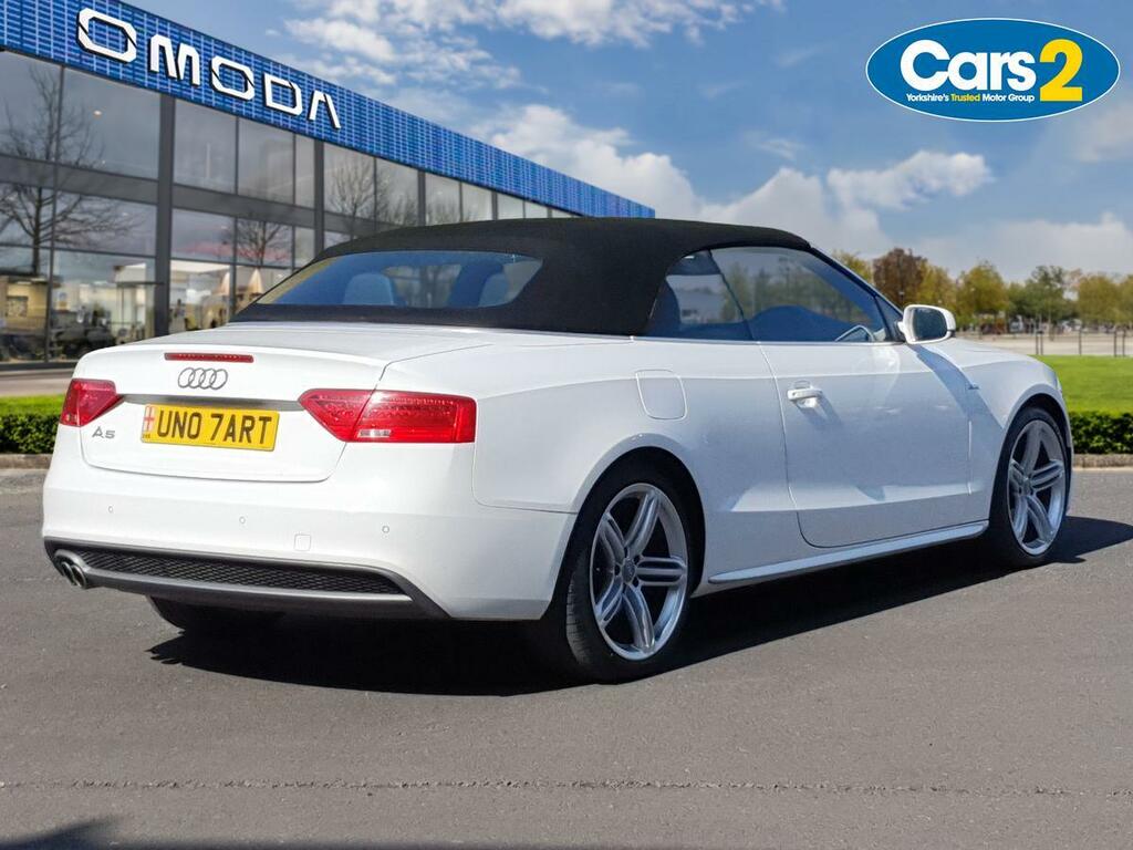 Audi A5 2.0 Tdi 177 S Line Special Edition White #3