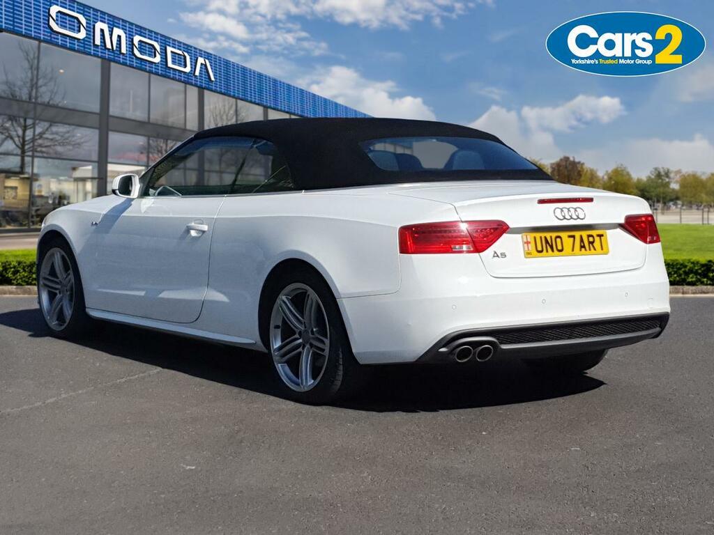 Audi A5 2.0 Tdi 177 S Line Special Edition White #5