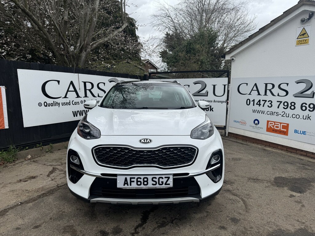 Kia Sportage Suv 1.6 Crdi 4 2018 AF68SGZ White #3