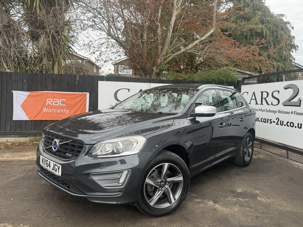 Volvo XC60 Suv 2.0 D4 R-design Lux Nav 2014 KV64JGY Grey #5
