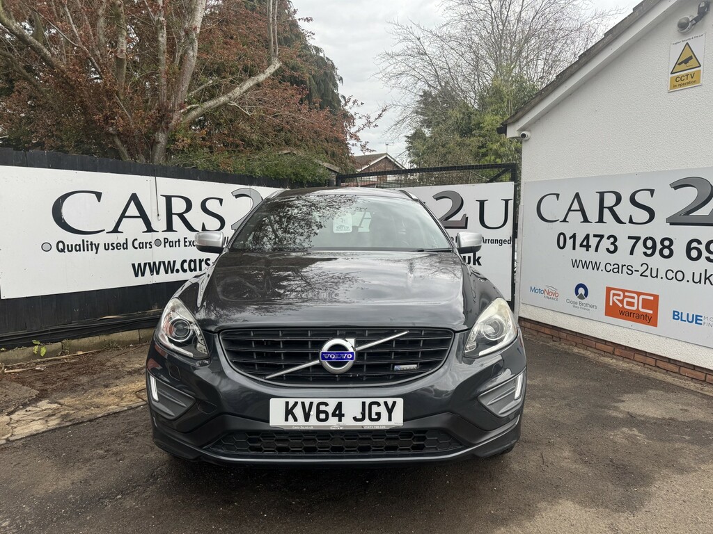 Volvo XC60 Suv 2.0 D4 R-design Lux Nav 2014 KV64JGY Grey #3