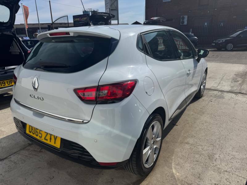 Renault Clio 1.2 16V Dynamique Nav - 2015 65 OU65ZTY White #6