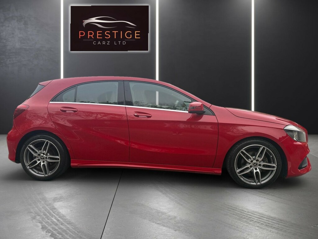 Mercedes-Benz A Class Hatchback 1.6 A160 Amg Line Euro 6 Ss 2018 WN18VJP Red #4