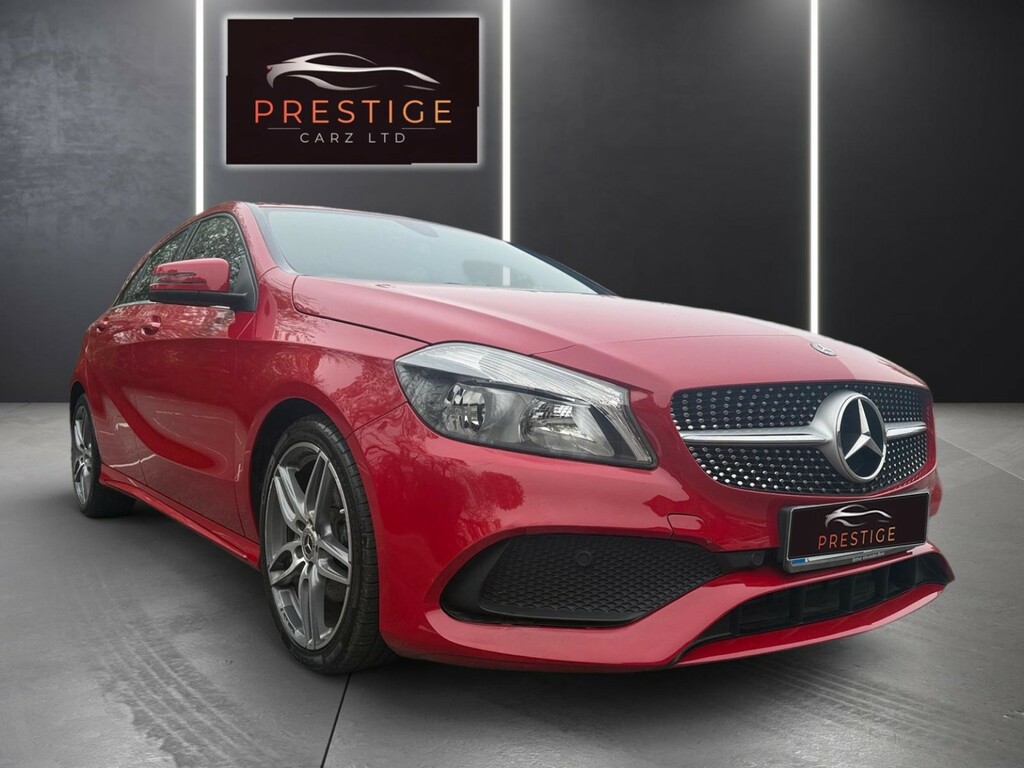 Mercedes-Benz A Class Hatchback 1.6 A160 Amg Line Euro 6 Ss 2018 WN18VJP Red #3