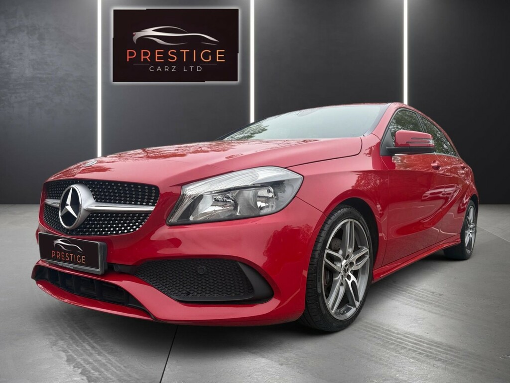 Mercedes-Benz A Class Hatchback 1.6 A160 Amg Line Euro 6 Ss 2018 Red