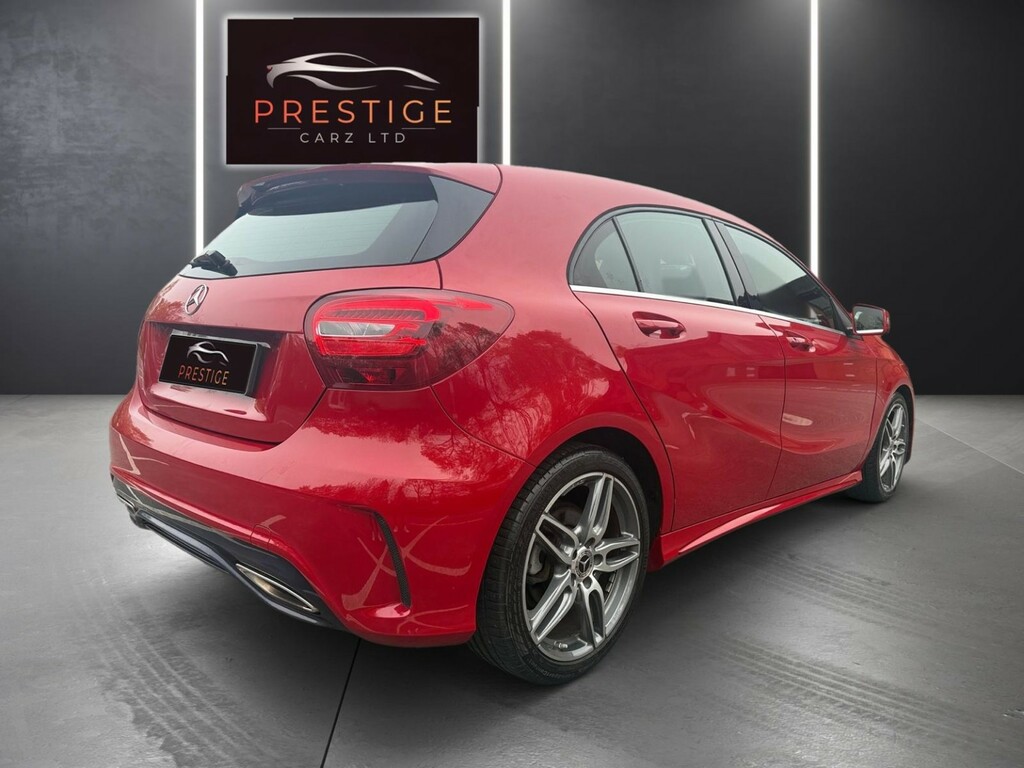 Mercedes-Benz A Class Hatchback 1.6 A160 Amg Line Euro 6 Ss 2018 WN18VJP Red #5
