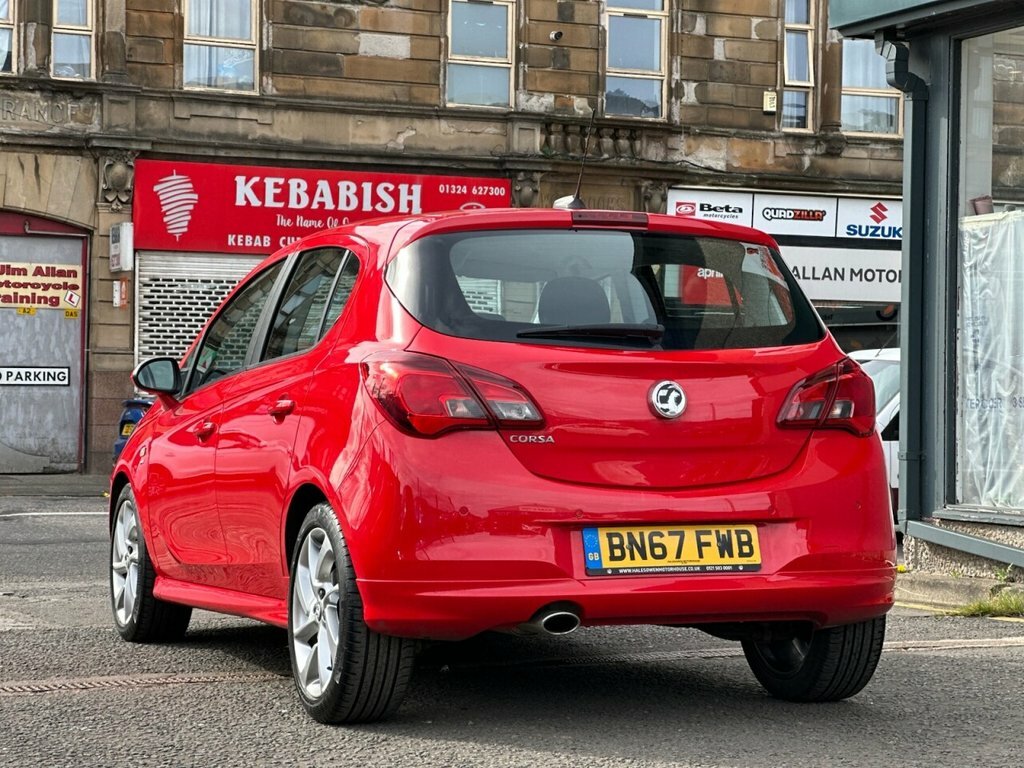 Vauxhall Corsa 1L Sri Vx Line Red #4