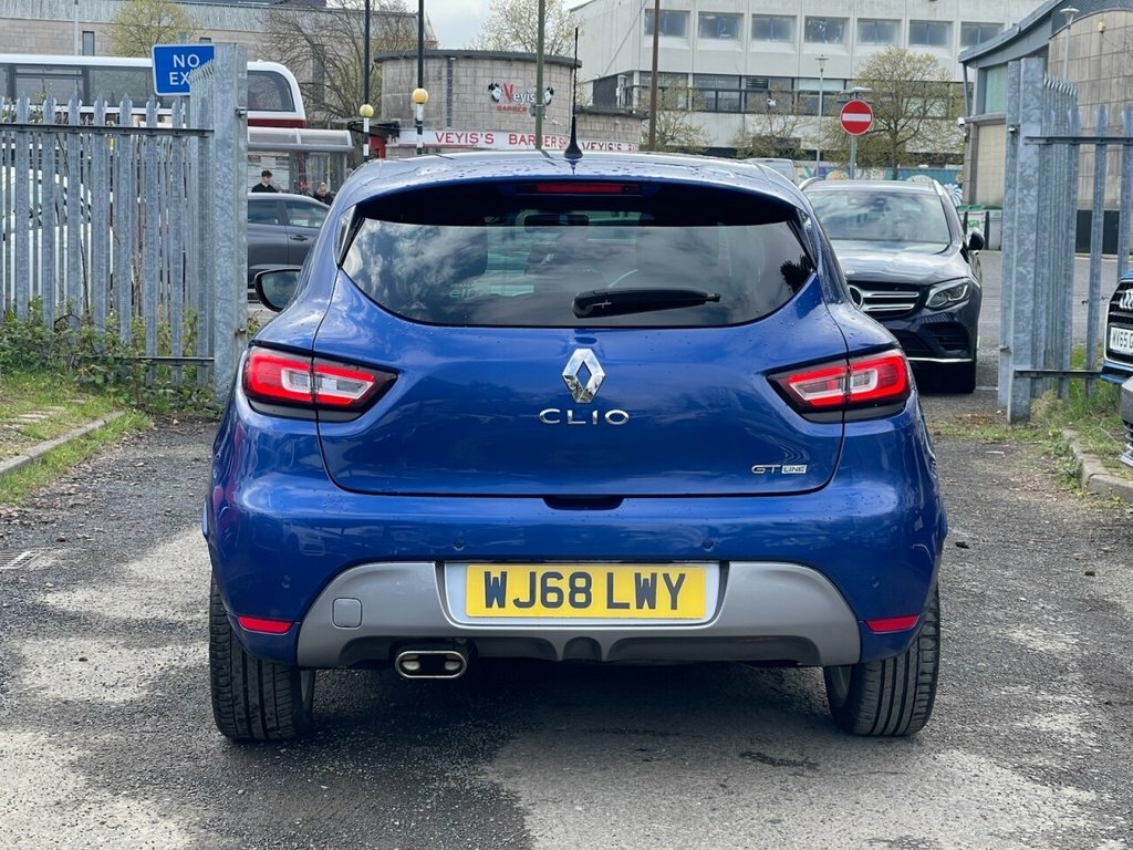 Renault Clio 0.9L Gt Line WJ68LWY Blue #6