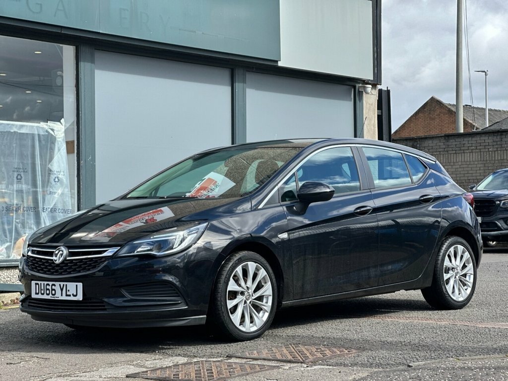 Vauxhall Astra 1L Design DU66YLJ Black #2