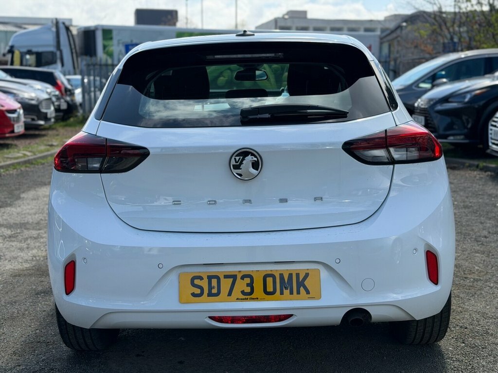 Vauxhall Corsa 1L Design SD73OMK White #6