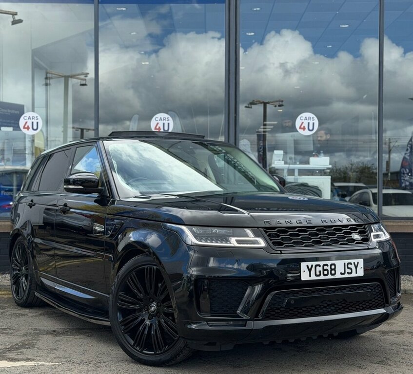 Land Rover Range Rover Sport 3L Dynamic YG68JSY Black