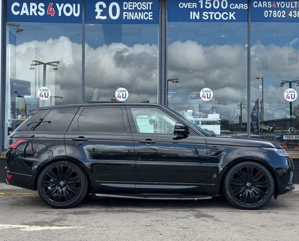 Land Rover Range Rover Sport 3L Dynamic YG68JSY Black #6