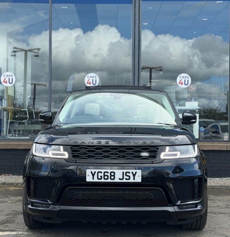 Land Rover Range Rover Sport 3L Dynamic YG68JSY Black #3