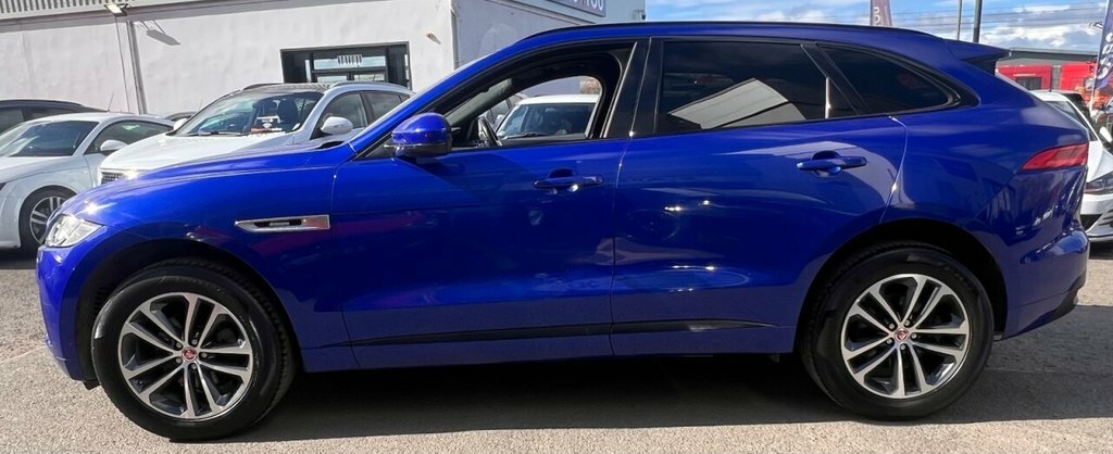 Jaguar F-Pace 2L R-sport GY68VCD Blue #4
