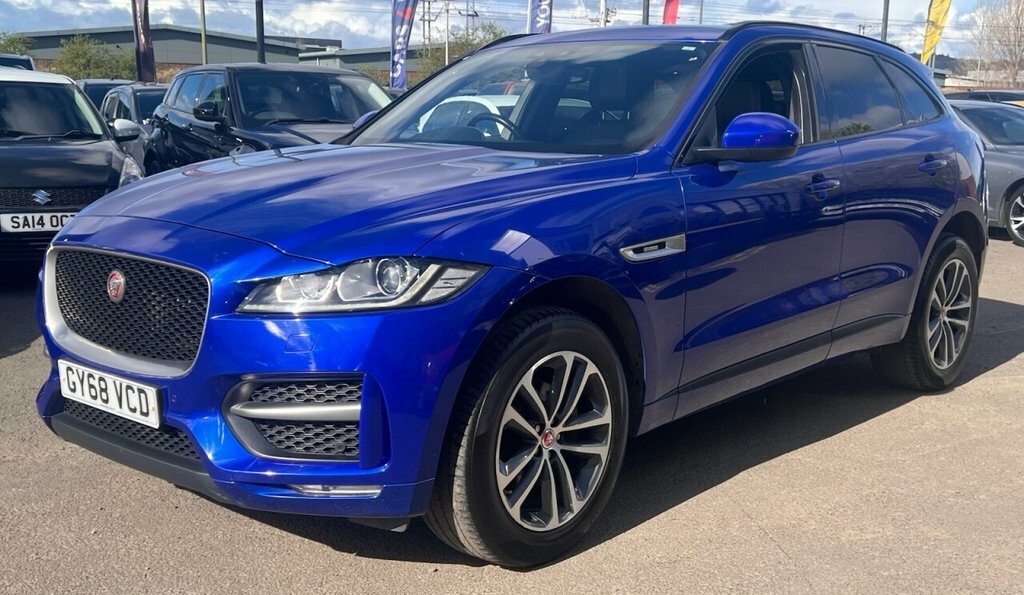 Jaguar F-Pace 2L R-sport GY68VCD Blue #3