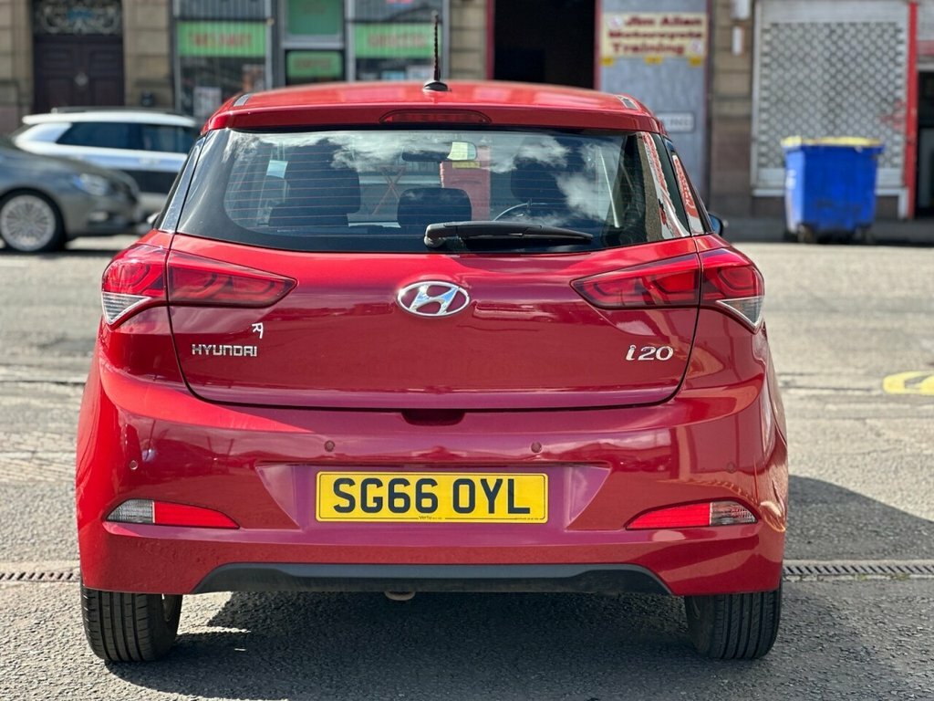 Hyundai I20 1L Se SG66OYL Red #6