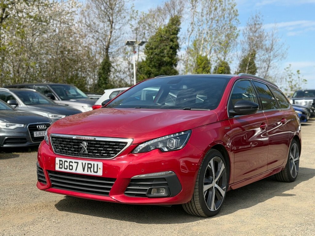 Peugeot 308 SW 2L Gt Line BG67VRU Red #3