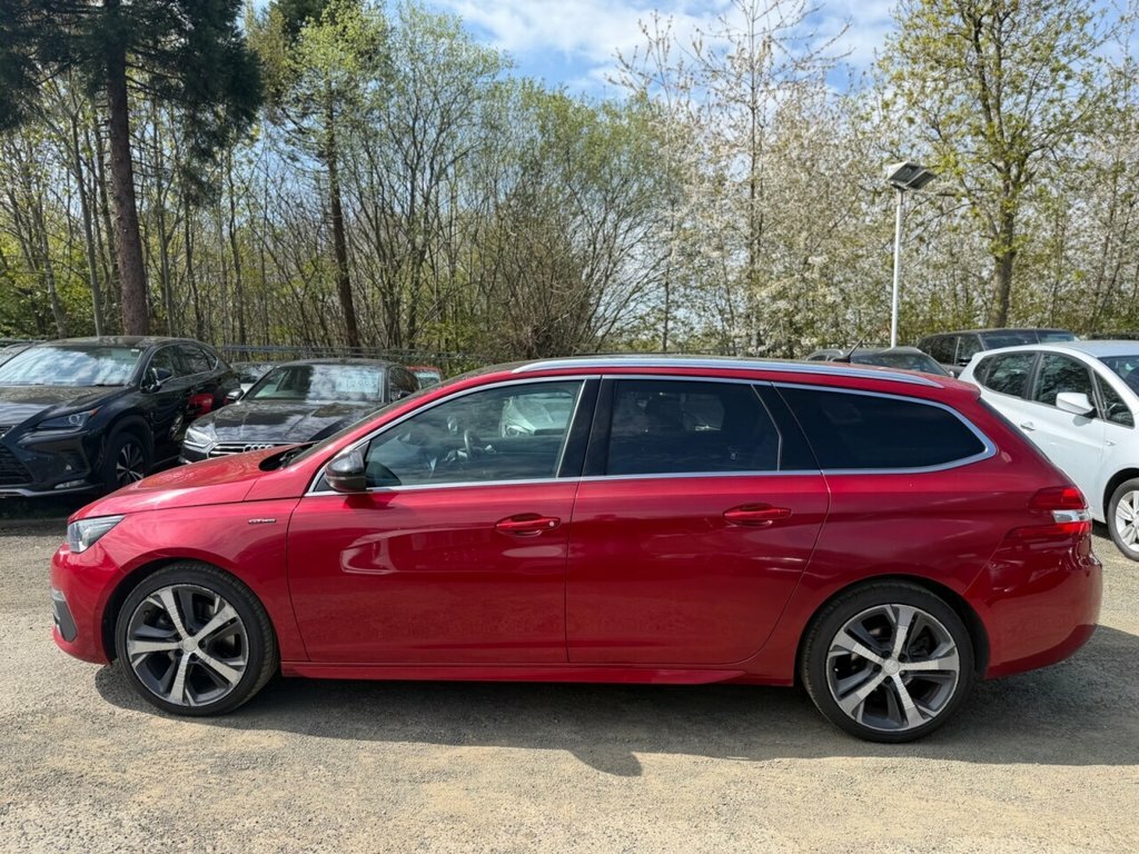 Peugeot 308 SW 2L Gt Line BG67VRU Red #4