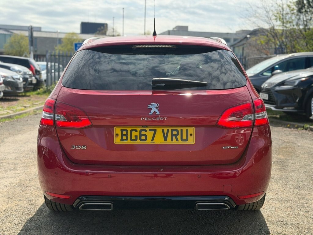 Peugeot 308 SW 2L Gt Line BG67VRU Red #6