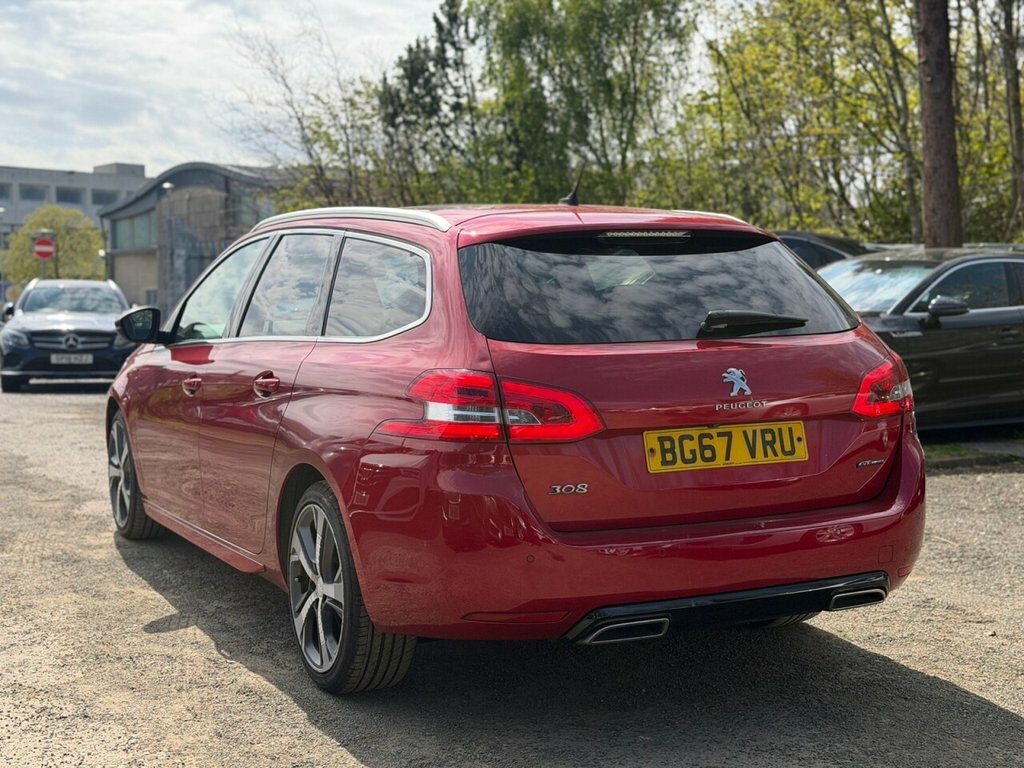 Peugeot 308 SW 2L Gt Line BG67VRU Red #5