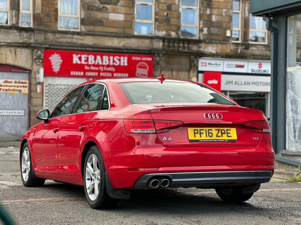 Audi A4 2L Sport PF16ZPE Red #4