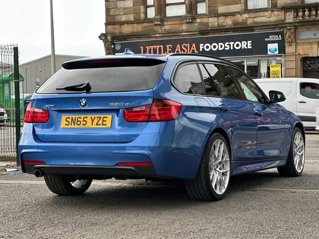 BMW 3 Series 2L M Sport SN65YZE Blue #5