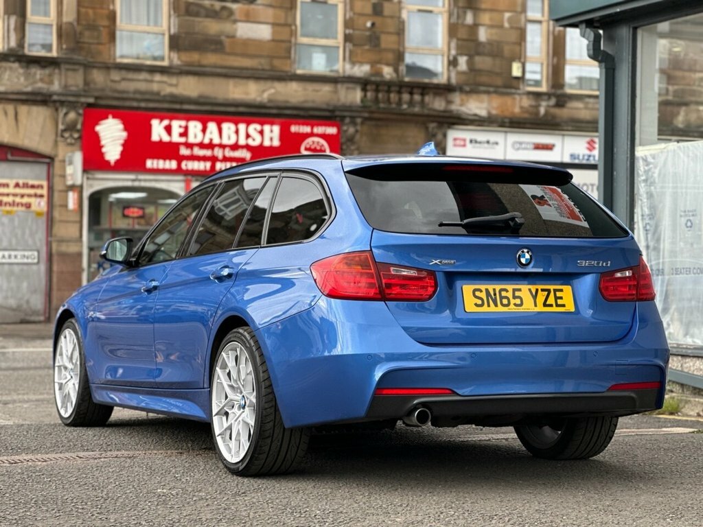 BMW 3 Series 2L M Sport SN65YZE Blue #4