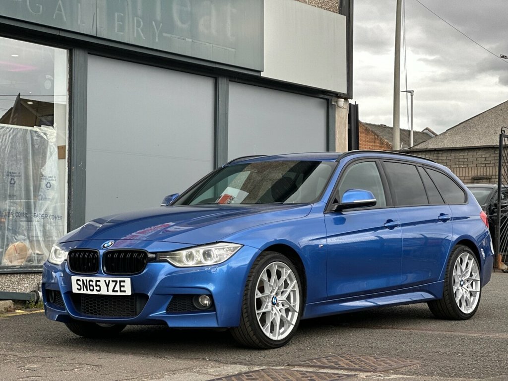 BMW 3 Series 2L M Sport SN65YZE Blue #2